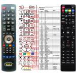 GENERAL POLAROID TQL32R4PR - съвместимо дистанционно управление на марката General (TQL32R4PR) Дистанционно