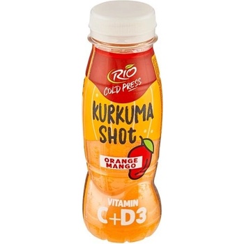 Rio Cold Press Kurkuma Shot Orange Mango 180 ml