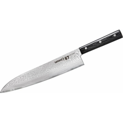 Samura Kuchársky nôž GRAND DAMASCUS 67 24,5 cm