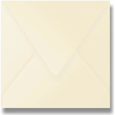 Obálka 165x165mm - krémová / 1kus