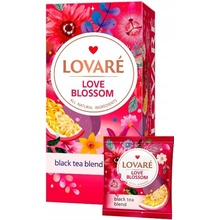 Lovare čierny porciovaný čaj Love Blossom 24 x 2 g