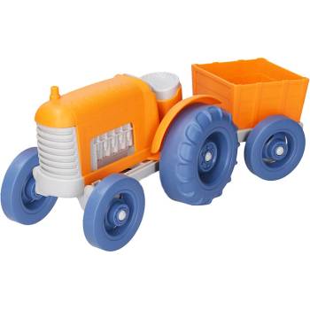 Mikro trading Traktor na volný chod s vlečkou 30 cm