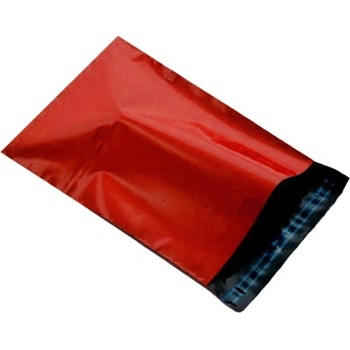 Červené obálky veľ. "L" 250x350mm (50my) *1ks