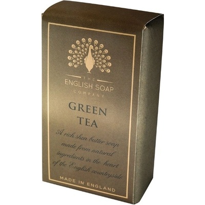 English Soap Pure Green Tea přírodní parfémované mýdlo s bambuckým máslem 200 g