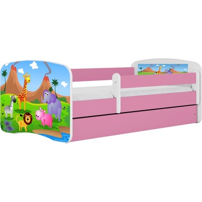 Kocot Kids Babydreams safari růžová se šuplíky