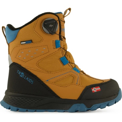 Trollkids Детски зимни ботуши Trollkids Kid's Kirkenes Winter Boots - Almond / Dark Marine - размер 31 (EU) (702-3484-0114)