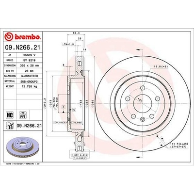 BREMBO 09.N266.21