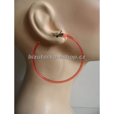 Bizuterka-eshop.cz kruhy 04589 oranžové