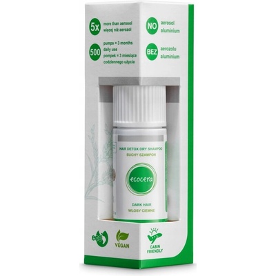 Ecocera Hair Detox suchý šampon pro brunetky 15 ml