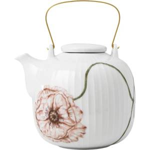 Kähler Чайник HAMMERSHOI POPPY 1, 2л, бял, Kähler (KHL692298)