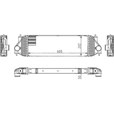 Chladič turba HART 614 061 (614061)