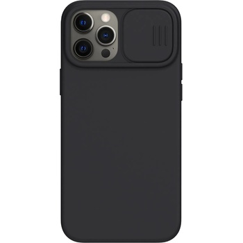 Image 1 of Nillkin Гръб Nillkin Camshield Silky magnetic silicone case за iphone 12/12 pro - Черен