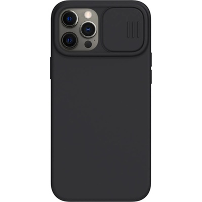 Nillkin Гръб Nillkin Camshield Silky magnetic silicone case за iphone 12/12 pro - Черен