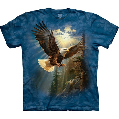 Tričko unisex The Mountain Eagle Landing orel modré