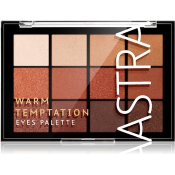 Astra Make-Up Palette The Temptation палитра от сенки за очи цвят Warm Temptation 15 гр