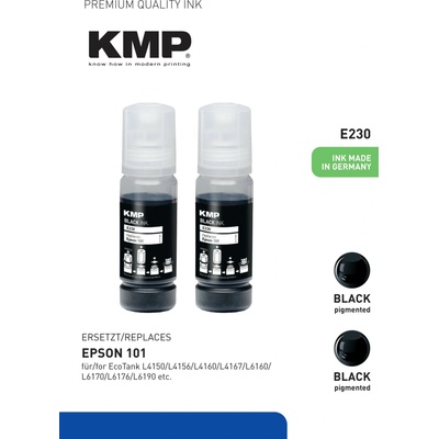 Inkoust KMP Epson 101 Black 2 ks - kompatibilní