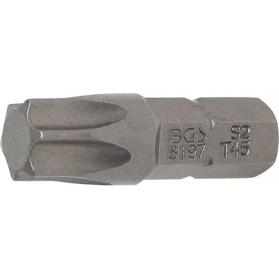 Bit technic 6.3 mm 1/4" uchytenie T Star pre Torx T45 BGS 8197