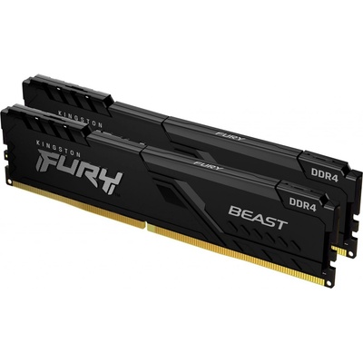 Kingston FURY Beast DDR4 64GB 3200MHz CL16 (2x32GB) černá KF432C16BBK2/64