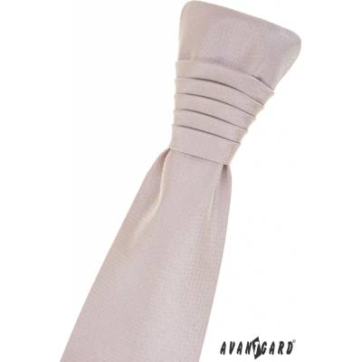 Avantgard Regata PREMIUM a kapesníček 577-22309 pudrová/stříbrná