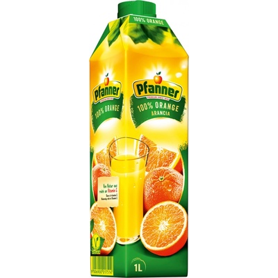 Pfanner Džus pomeranč 100 % 8 x 1 l