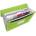 Esselte Briefcase with 6 compartments esselte vivida, green