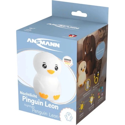 Ansmann ДЕТСКА ЛАМПА ПИНГВИНЧЕ 8 ЦВЯТА usb-c ansmann (4013674209972)
