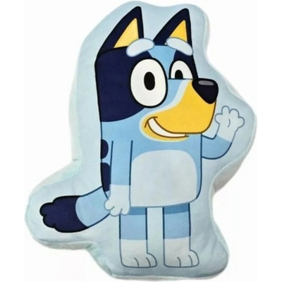 AYmax - Detský tvarovaný 3D Vankúš Bluey / 21x36