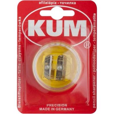 ICO kum 1020522 Кръгла пластмасова точилка с 2 отвора bl 7150030001 (7150030001)