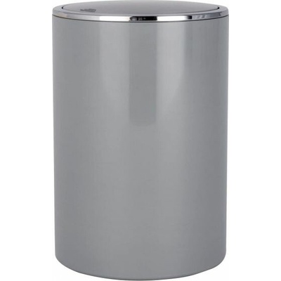 Wenko Kúpeľňový kôš plast 5 l sivý