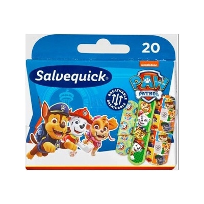 Salvequick náplasti pre deti Paw Patrol 20 ks