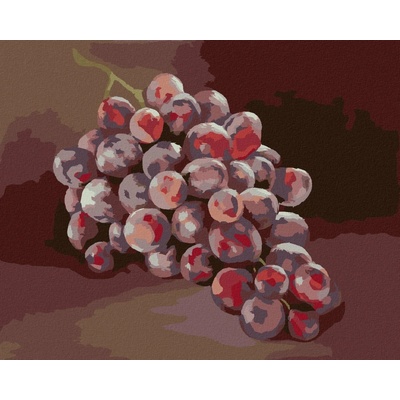 Zuty Malování Podle Čísel Hrozny 1 Myroslava Voloschuk 80 x 100 cm Plátno Rám