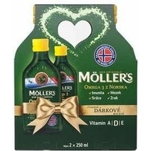 Mollers Omega 3 citron 2 x 250 ml