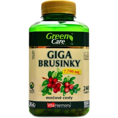 VitaHarmony Giga Brusnice XXL 7.700 mg 240 tabliet