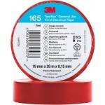 3M Изолационна лента Temflex 165 цвят ЧЕРВЕН 0.15мм х 19мм, дължина 20м - 3M740202009 (3M740202009)