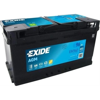 Exide 96Ah 850A right+ (EK960)