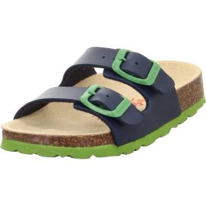 Superfit Детски сандали Superfit Kid's Fussbettpantoffel Sandals - Blau / Grün - размер 27 (EU) (702-5244-0114)