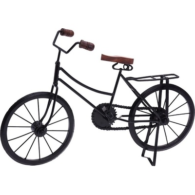 Dekorácia stojaca BICYKL 47 cm čierna
