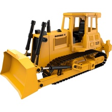 DOUBLE E Rc Buldozér funkčná lyžica zvukový modul LED RTR 1:20