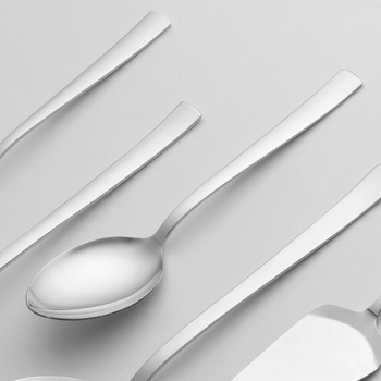 Nehir ЛЪЖИЦА ЗА СЕРВИРАНЕ deniz, ПЯСЪЧНО СРЕБРО (1hf0065d/sb)