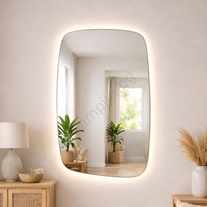 Baltica Design - LED огледало с подсветка STONE CALM LED/15W/230V 4500K 90x60 cm IP65 (DB0044)