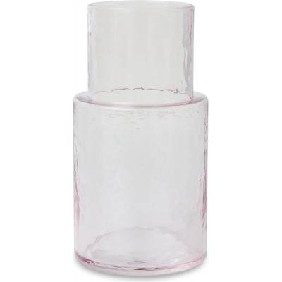 HK living Karafa Tube Blush růžová barva sklo 800 ml