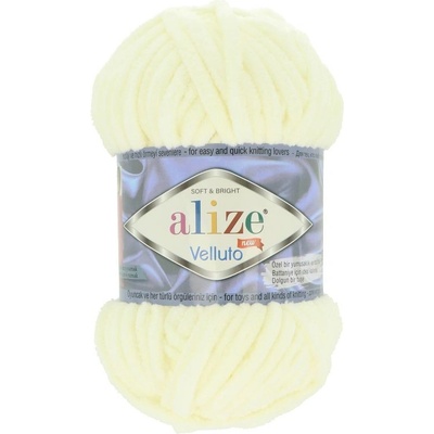 Alize Velluto 62 krémová