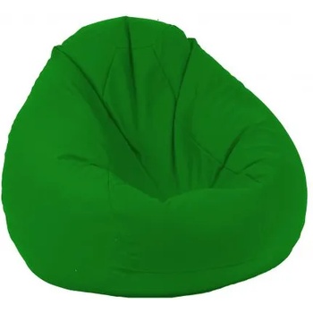 Image 1 of PUFRELAX Пуф, круша, 520л. , Nirvana Gigant - Teteron Green, за открито, Перящ се калъф, Пълнеж от Полистиролни перли (PUF-G-NGG-TEX-GR)