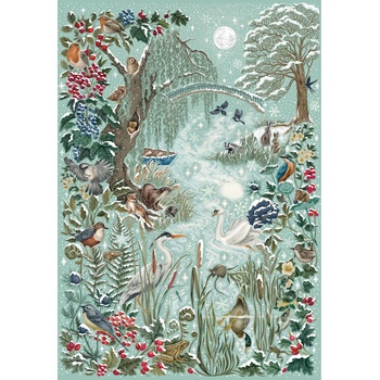 Gibsons - Puzzle The Art File: Frosted River - 1 000 piese