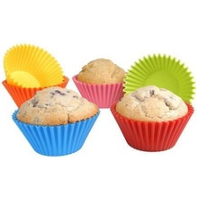 Dampod Shop Silikónové košíčky na muffiny 5cm 6 ks