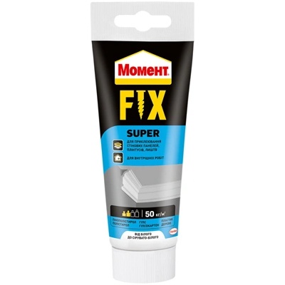 MOMENT ЛЕПИЛО МОМЕНТ СУПЕРФИКС МОНТАЖНО БЕЗ РАЗТВОРИТЕЛИ 250гр (2713274)