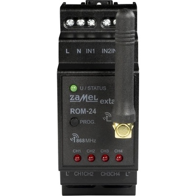Zamel rádiový přijímač EXTA LIFE ROM-24, 4-kanálový modulový