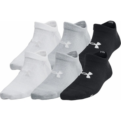 Under Armour UA Yth Essential No Show 6pk 1382610-004