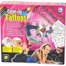 Malá parádnica Vyfarbovacie tetovanie pre dievčatá