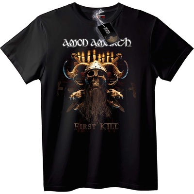 NOONEBRAND Тениска Amon Amarth Първото Убийство - XS, White